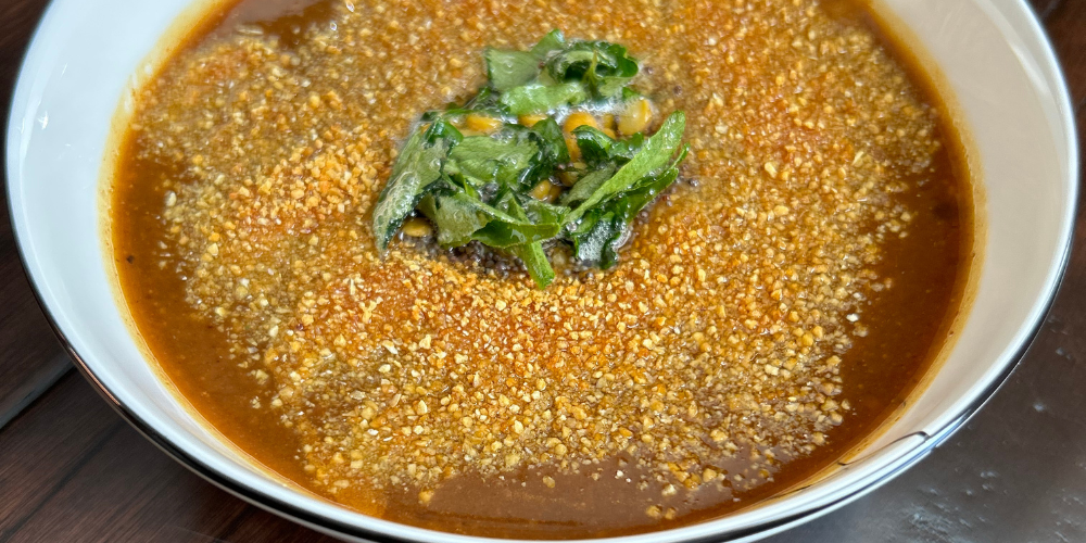 Orange Peel Vathal Kuzhambu with Podi