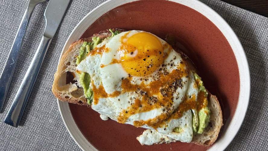 Image of Avocado Toast with Ellu Podi