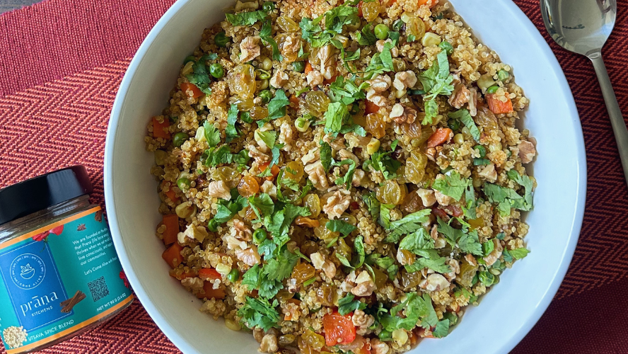 Image of Quinoa Vegetable Medley with Utsava Spice Blend