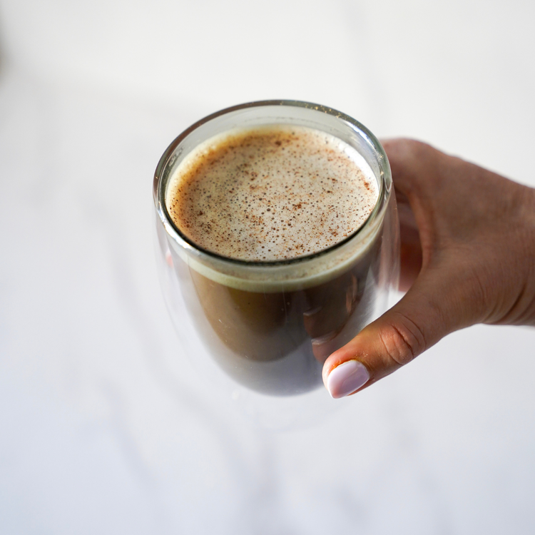 Image of Mix all spice ingredients together in a small bowl and blend well. In your favourite coffee mug, pour your freshly pulled coffee, sprinkle in chai spice mix and stir, then add in steamed milk and let it steep for a...