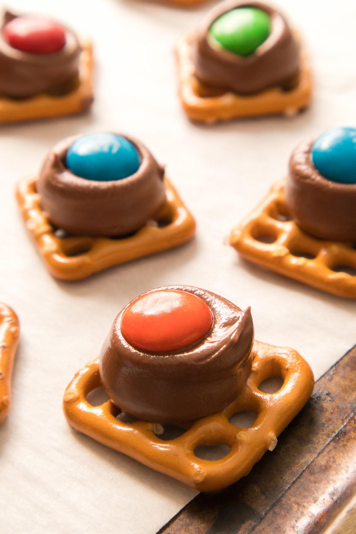 Hershey Kiss Pretzels