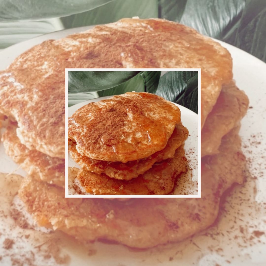 Maple Sweet Potato Pancakes