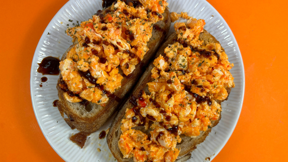 Image of 10-minute Spicy Eggs on Toast