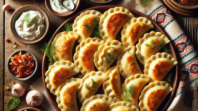 Image of Authentic Homemade Ukrainian Pierogies Recipe