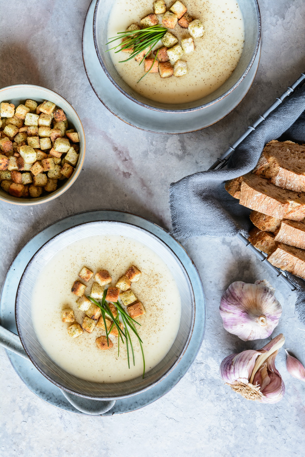 44 Clove Garlic Soup