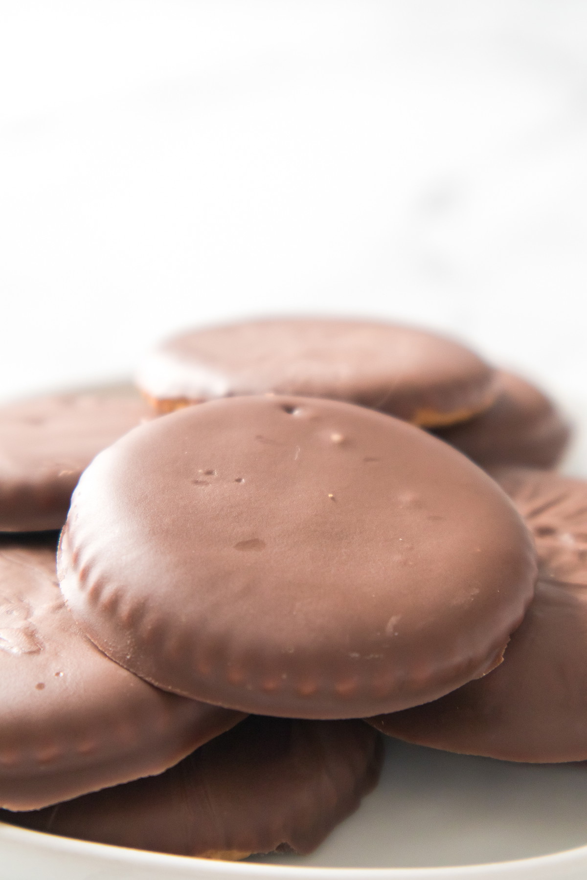 Homemade Thin Mint Cookies