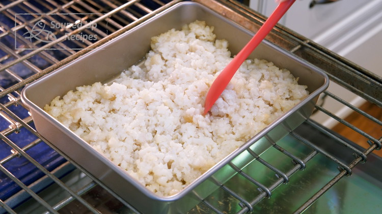 Image of Set the oven to 260F. No need to wait for the oven to preheat. Just stick the pot in it. Let it render for 5 - 7 hours. During this time, come back every 1.5 hours to pull it out...