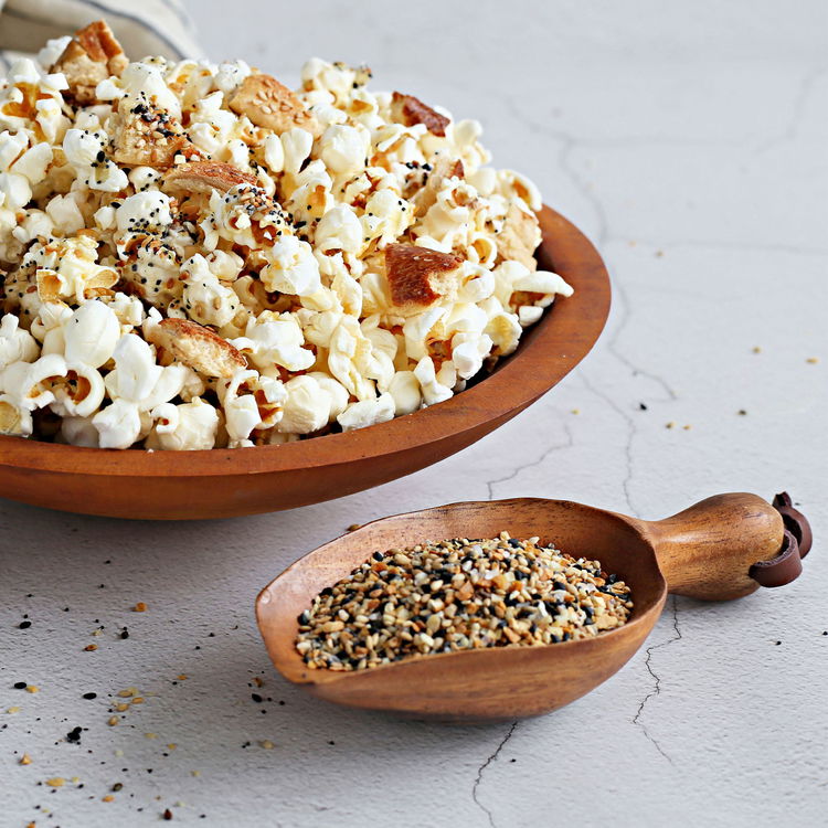 Image of Make the popcorn by adding the canola or vegetable oil...