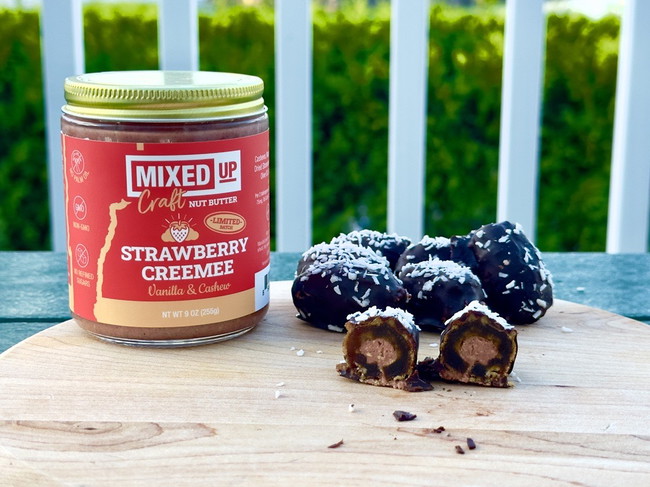 Image of Chocolate Covered Dates with Nut Butter