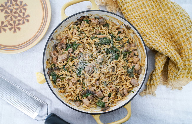 Image of One Pot Mushroom Pasta