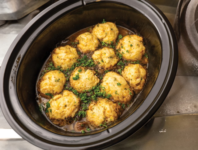 Image of Slow cooker Beef with Dumplings