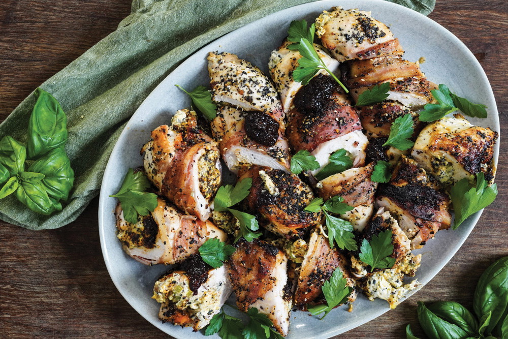 Everything Bagel Stuffed Chicken 