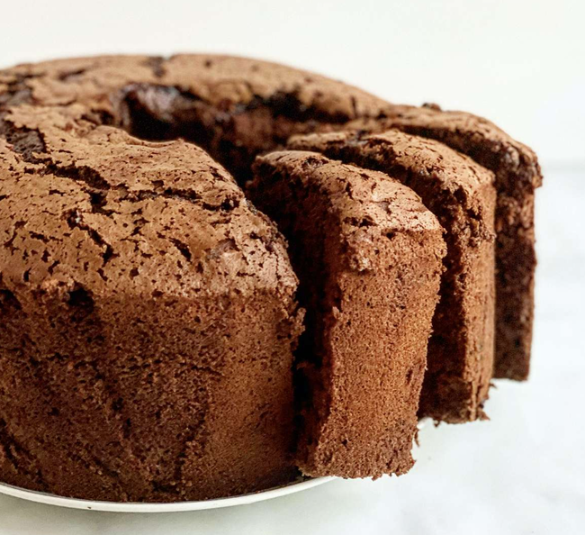 Image of COCOA CHIFFON CAKE