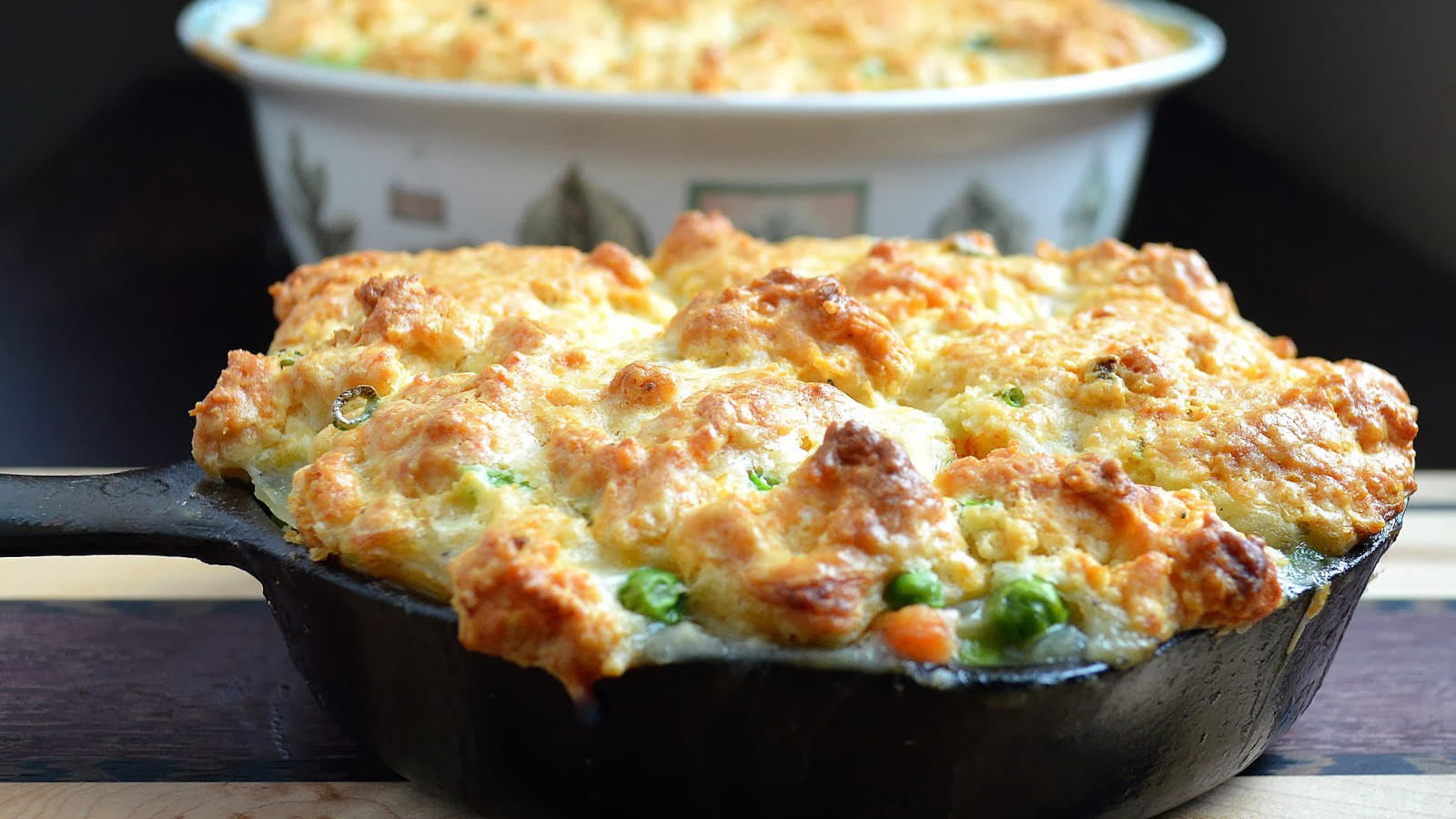 Image of Chicken Pot Pie with Biscuit Topping