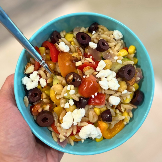 Image of Greek Orzo Pasta Salad