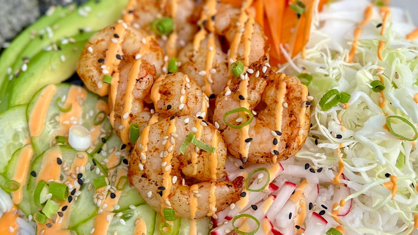 Image of Shrimp Poke Bowl with Wild Gulf Shrimp