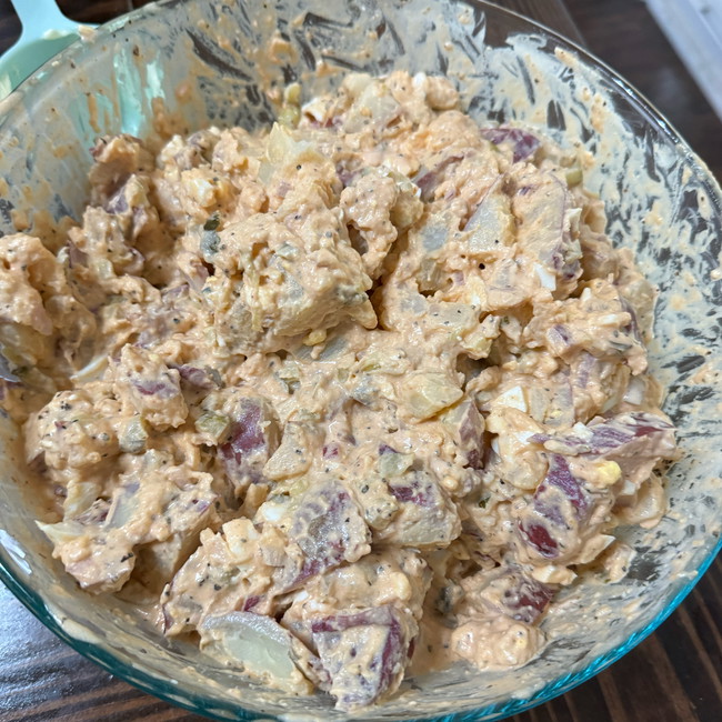 Image of Buffalo Blue Cheese Potato Salad