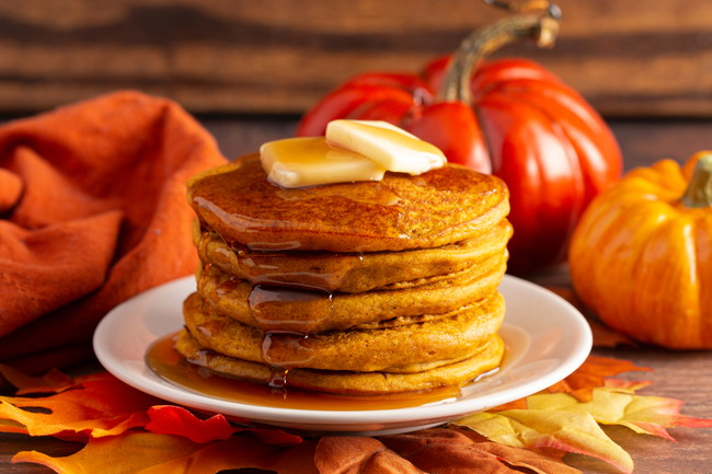 Image of Autumn Glow Pumpkin Pancakes