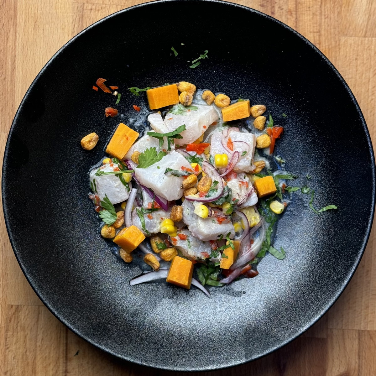 Peruvian ceviche