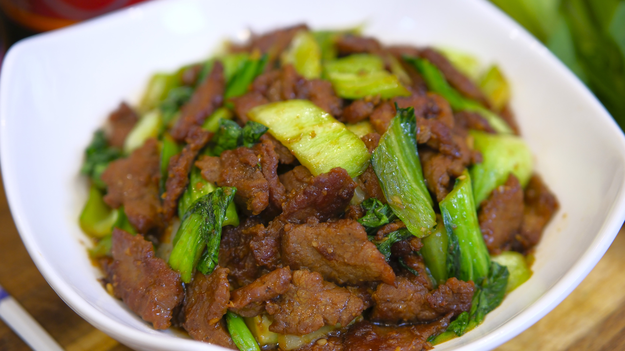 Image of Bok Choy and Beef Stir-fry 