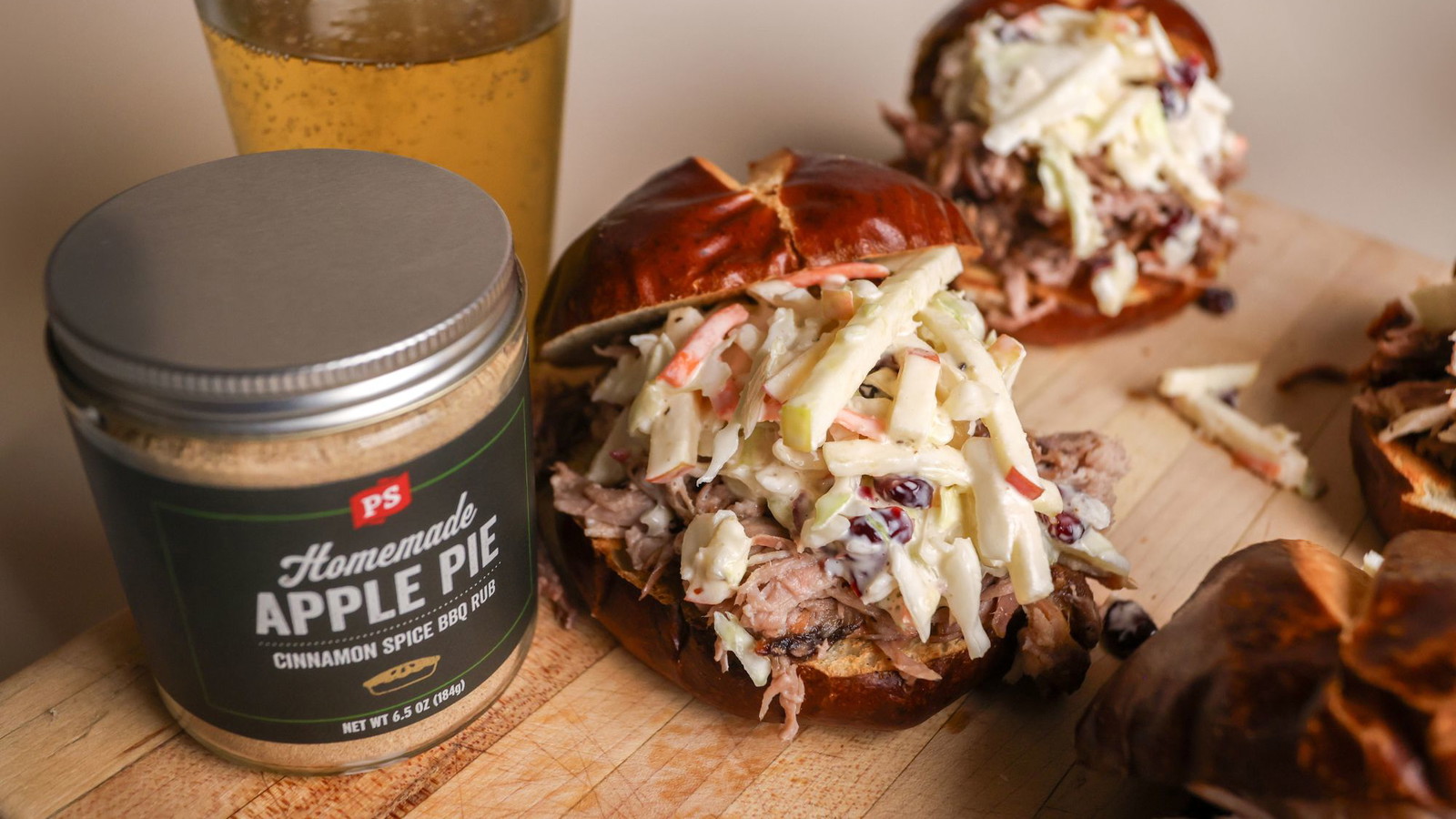 Hard Cider Pulled Pork Sandwich | PS Seasoning
