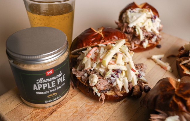 Image of Hard Cider Pulled Pork Sandwich