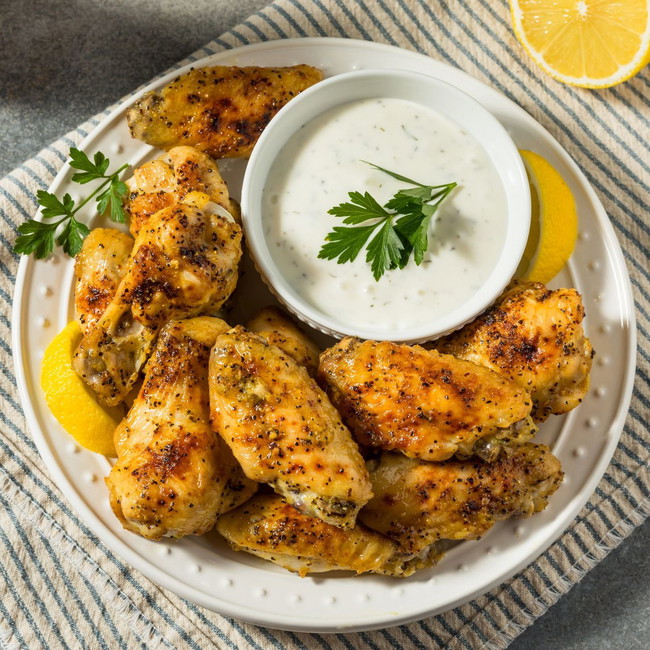 Image of Lemon Pepper Chicken Wings