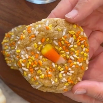 Image of Candy Corn Cookie Recipe: A Delicious Treat