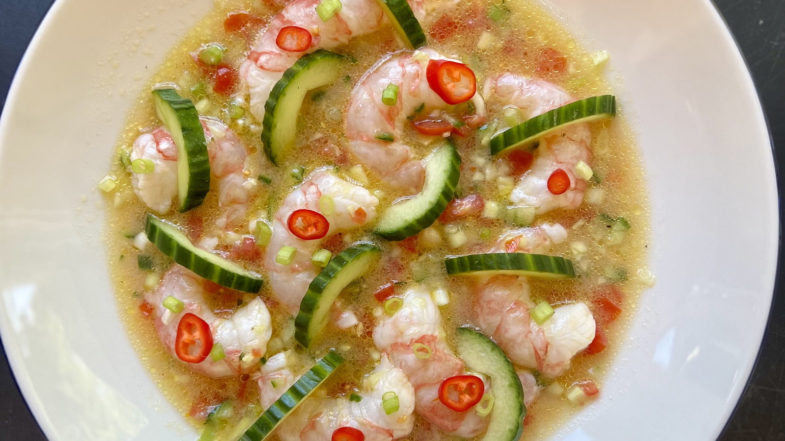 Image of Citrus Spot Prawn Crudo Inspired by Delish