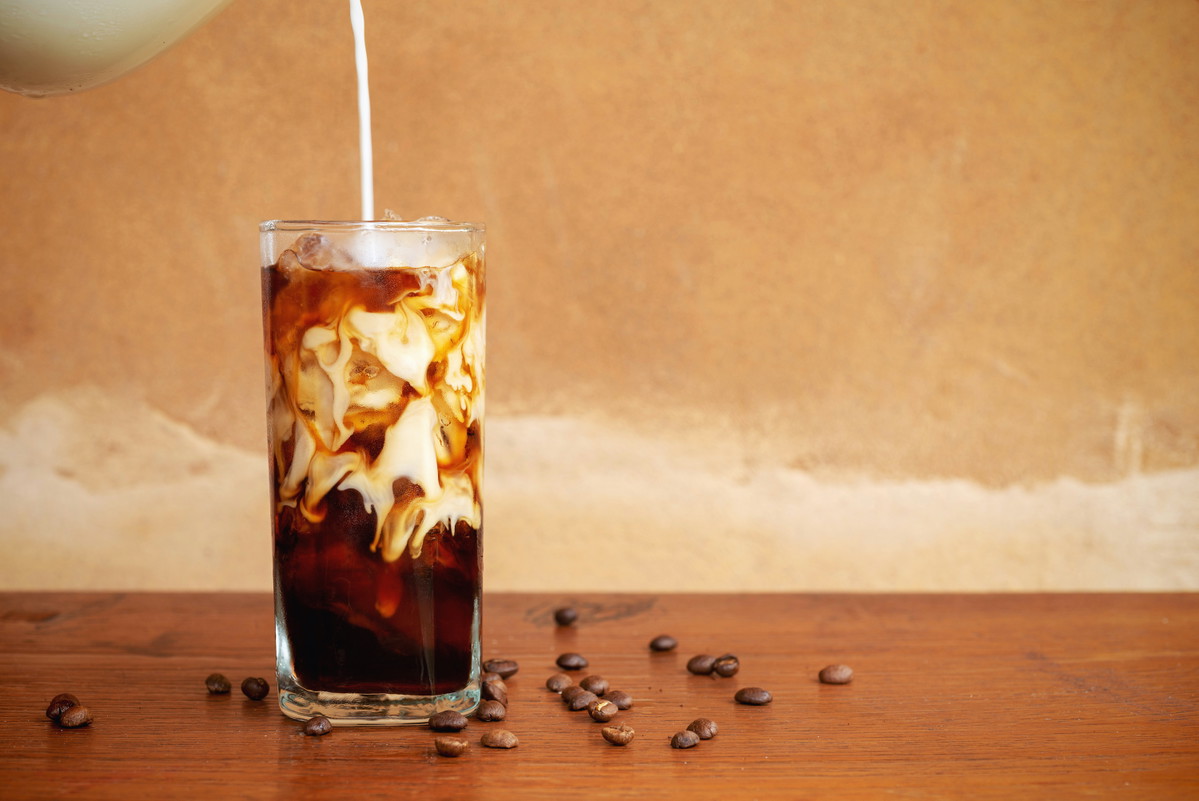 Lavender Cold Brew Latte