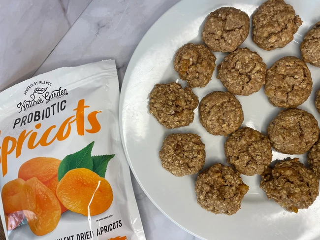 Image of Healthy Apricot Walnut Cookies