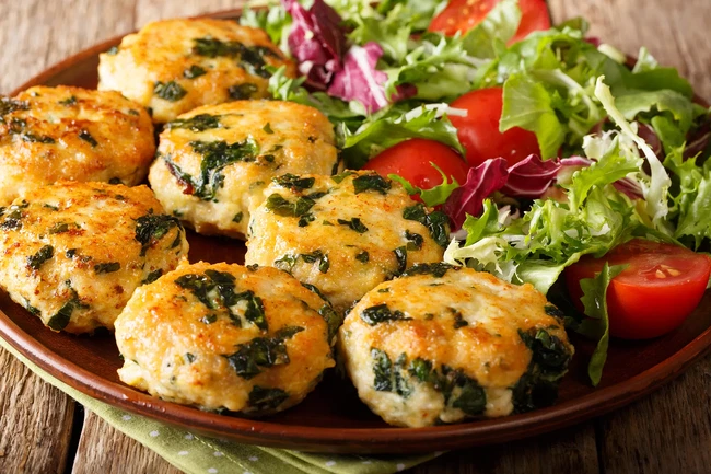 Image of Ground Turkey With Spinach and Garbanzo Beans