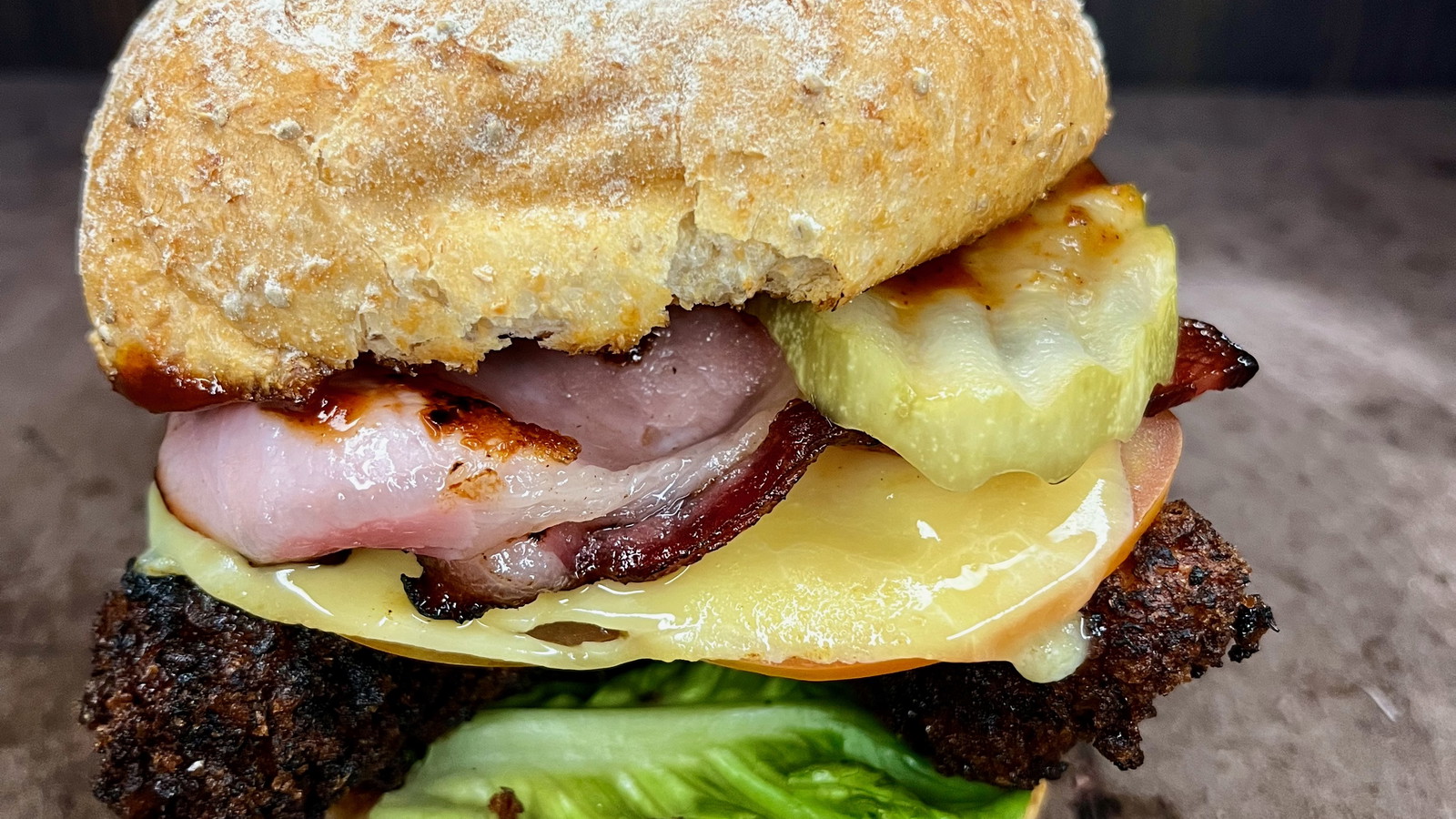 Image of Jamaican Jerk crumbed Chicken Burgers