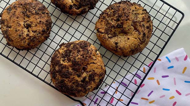 Image of Chocolate Chip Oreo Stuffed Cookies