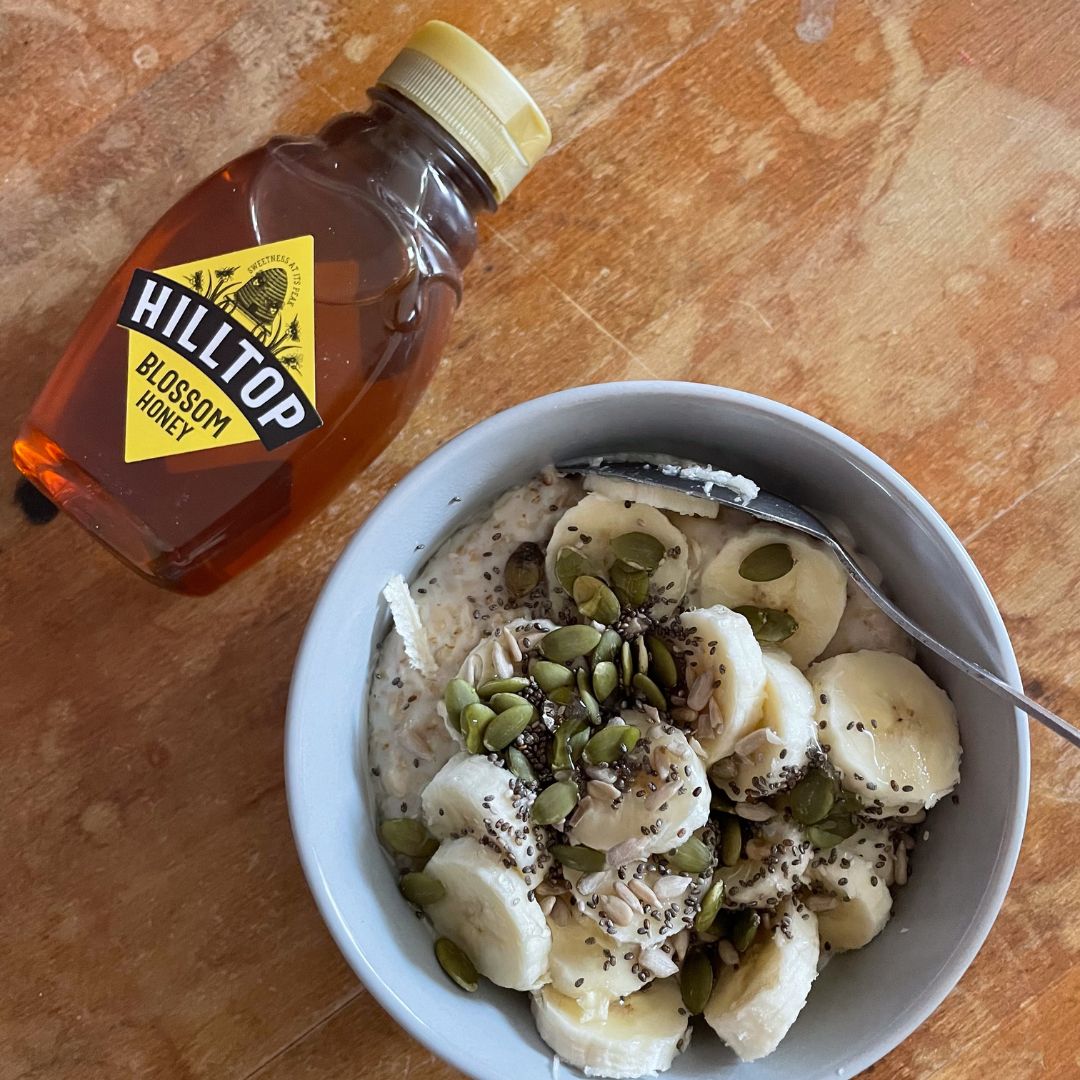 Banana & Honey Sweet Pancakes