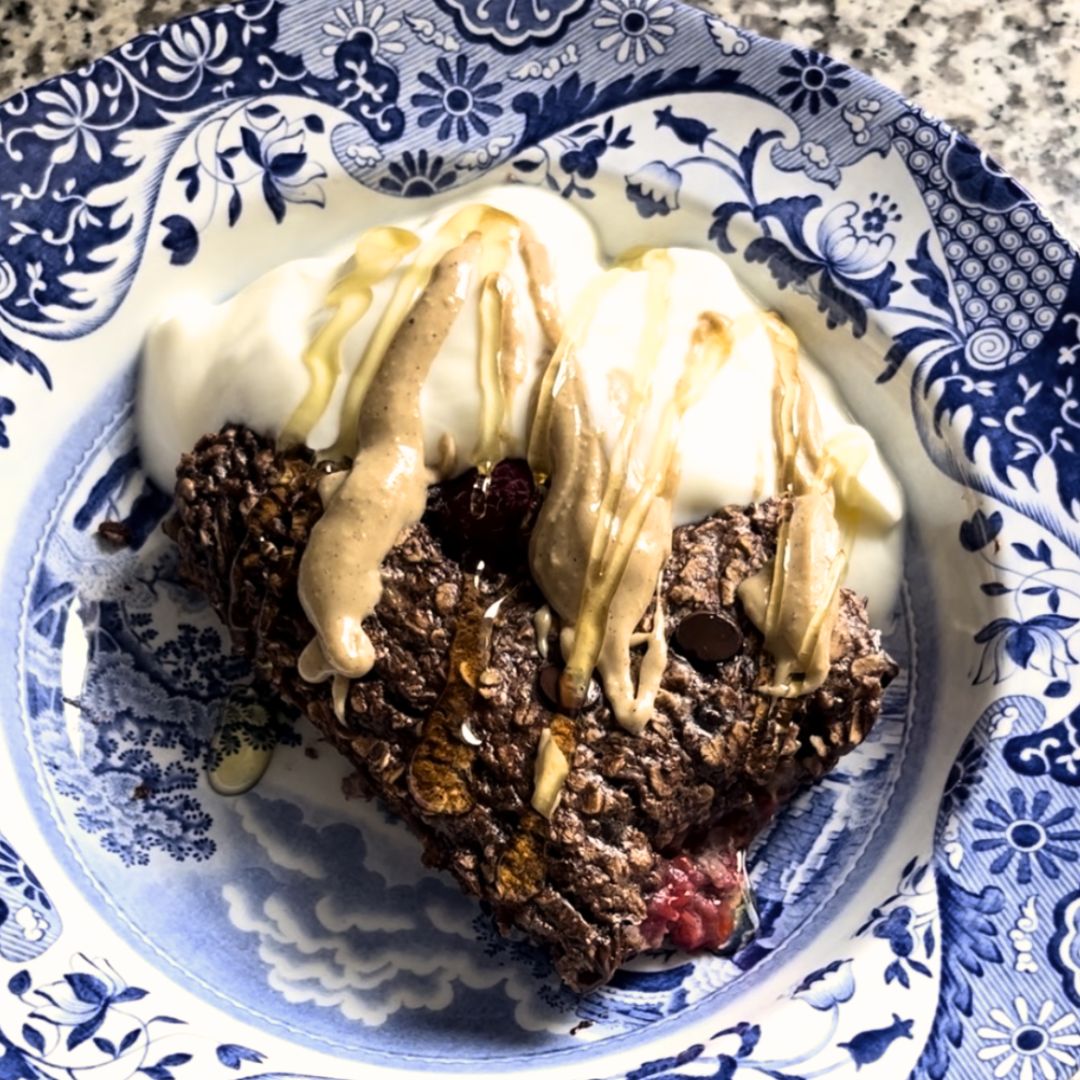 Berry Baked Oats