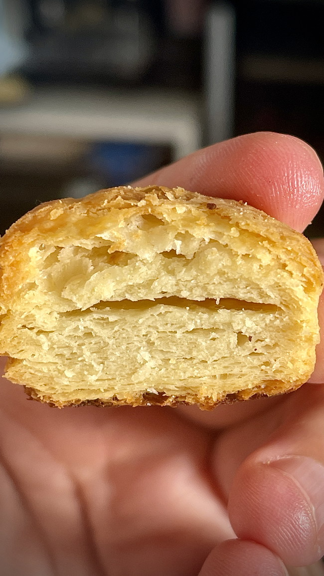 Image of Smoked Brisket and Cheese Pie with Homemade Puff Pastry