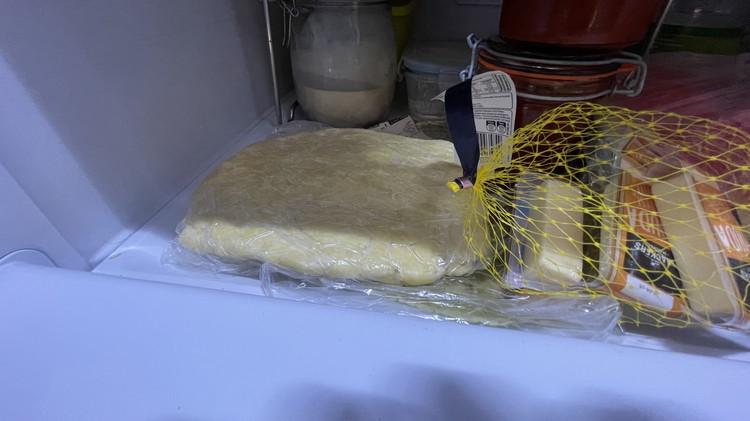 Image of Lastly, wrap in glad wrap and into the fridge for 12-24 hours