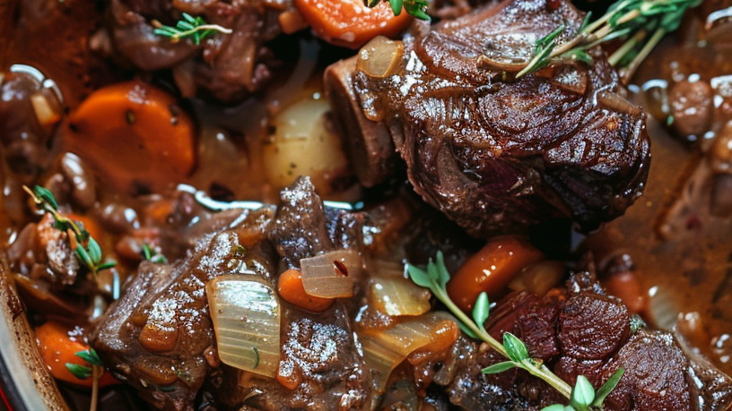 Image of Oxtail Bourguignonne