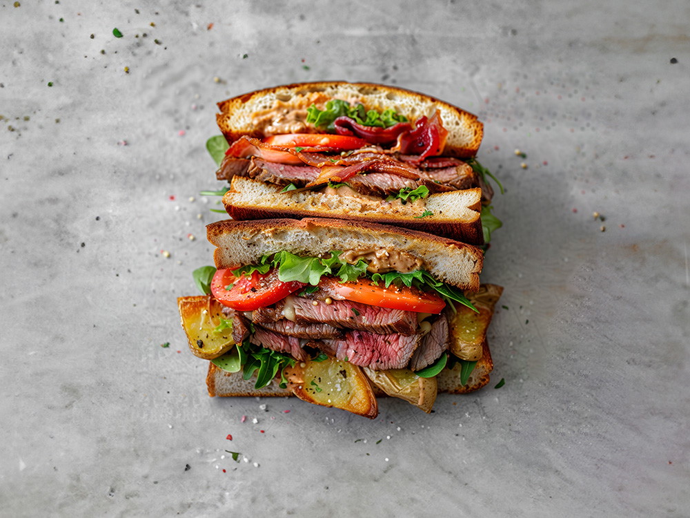 Rustic Steak Sandwiches