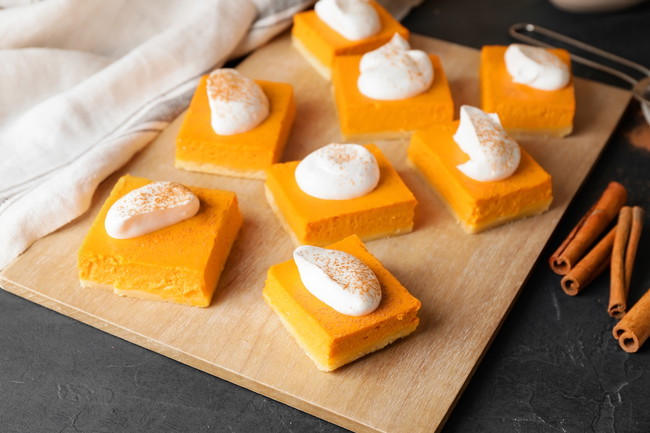 Image of Pumpkin Cheesecake Bars