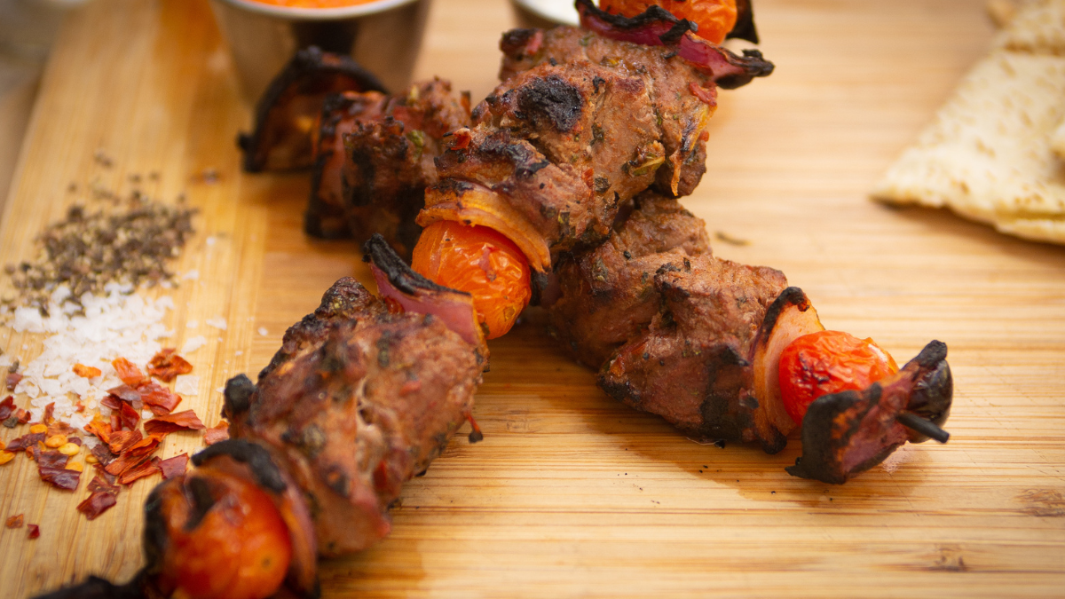 Image of Curried Lamb & Apricot Sosaties (Kebabs)