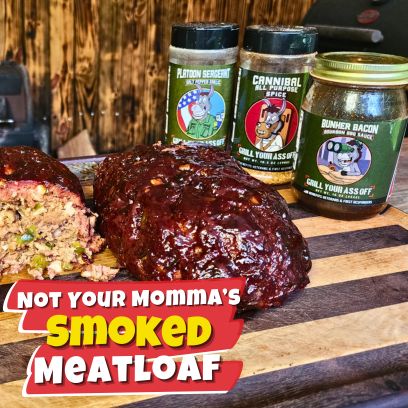 Image of Not Your Momma’s Smoked Meatloaf