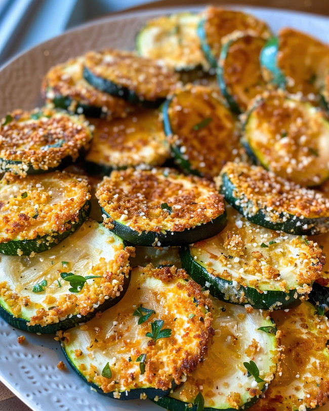 Image of Bariatric Chips: Parmesan Zucchini Chips