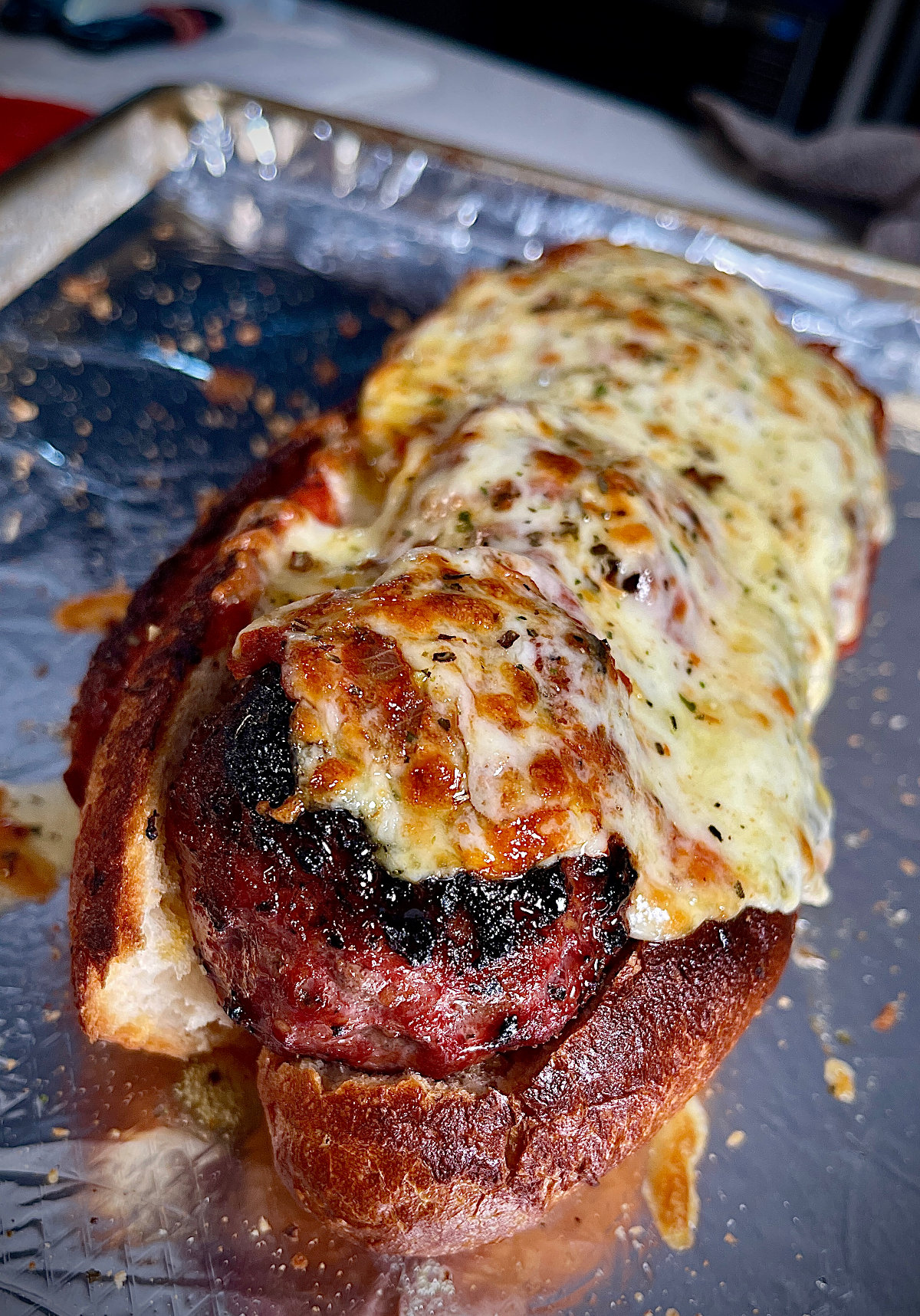 Simple and Quick Meatball Sub Using Leftovers