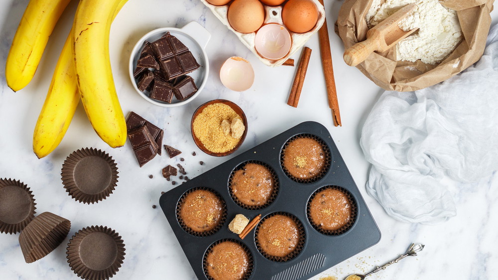 Image of Chocolate Chip Banana Bread Muffins