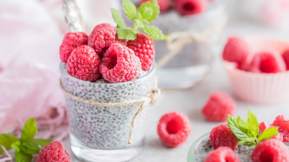 Image of Raspberry Lemon Chia Pudding