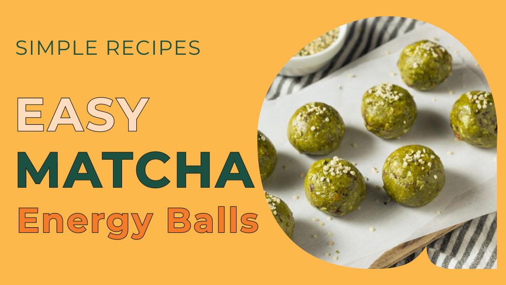 Image of Easy Vegan Matcha Energy Balls: Perfect Snack for On-the-Go