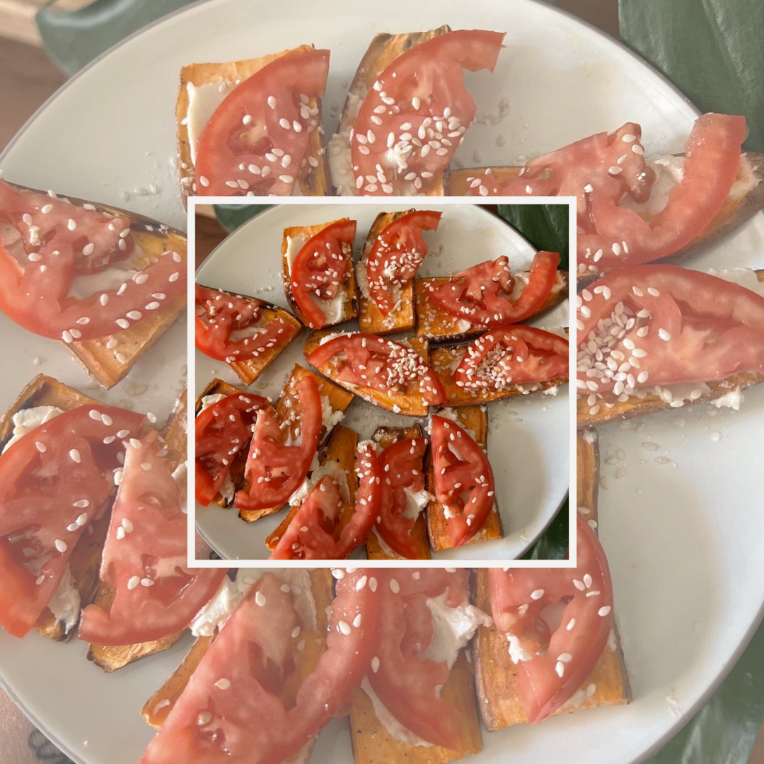 Mini Sweet Potato Toasts