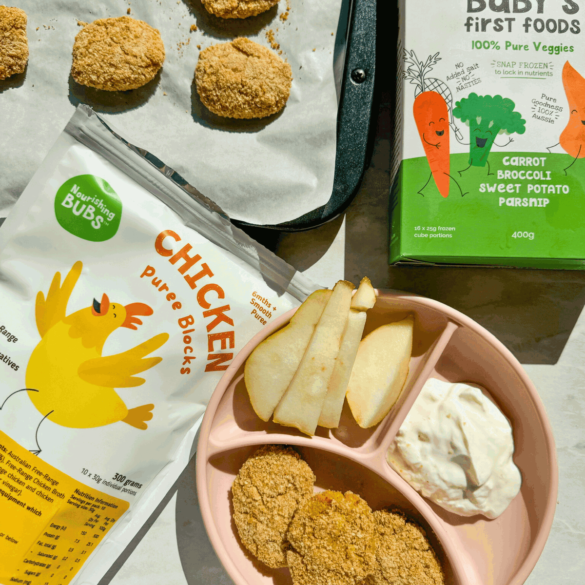 Chicken and Veggie Nuggets